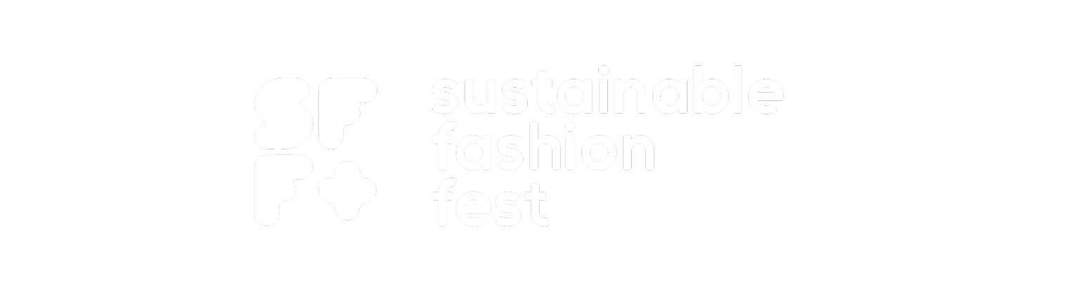 Logo Sustainable Fashion Fest Blanco