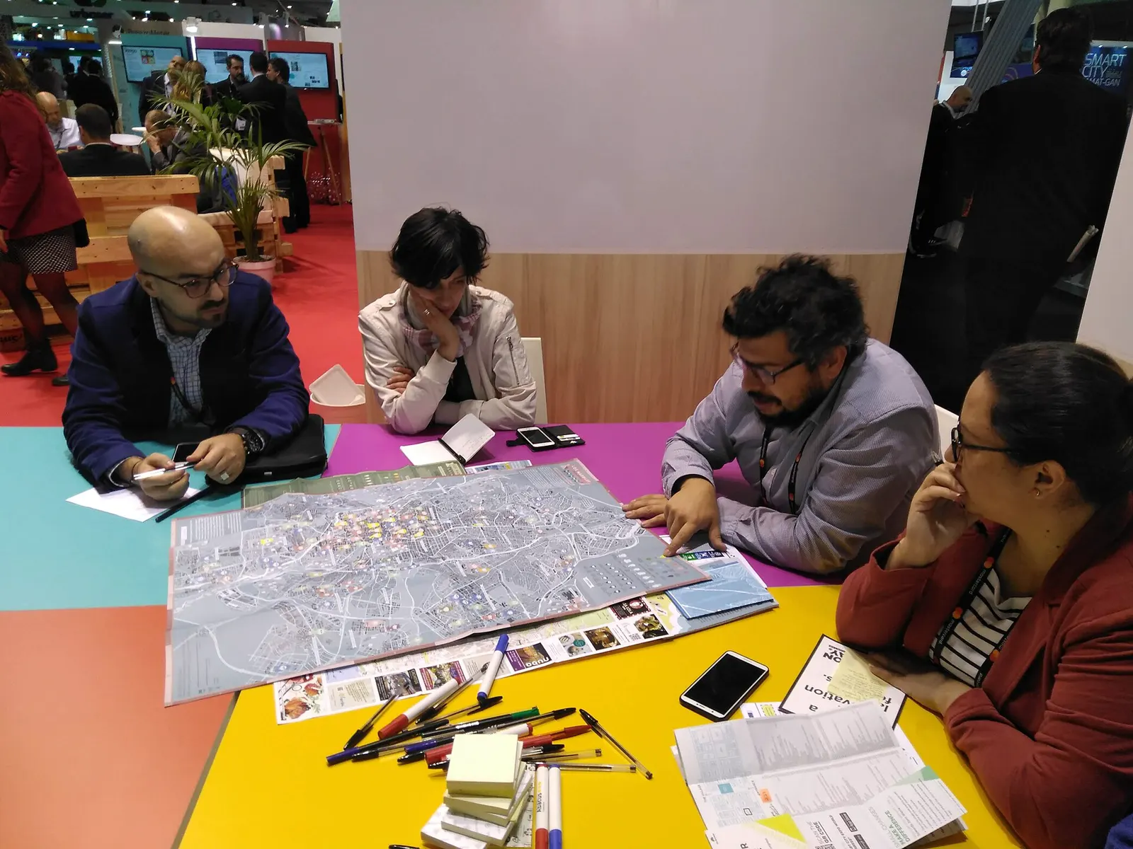 Taller con asistentes en Smart City Expo World Congress